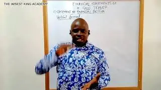 HOW TO PREPARE THE FINANCIAL STATEMENTS OF A SOLE TRADER