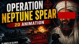 How US killed laden | operation Neptune spear | 2d animation 