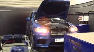 X5M Dyno Tune U.A.E. - Baseline vs ECU Tune 98Super