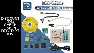 EZP2023 High-Speed USB SPI Programmer+12 Adapters Support 24 25 26 93 95 EEPROM 25 Flash Bios Chip B