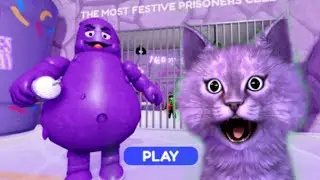 ГРИМАС ВЕРНУЛСЯ В ТЮРЬМУ?! // Roblox GRIMACE BARRY'S PRISON RUN!
