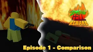 Zombie Hell - The Wreckage - Original Episode VS Remake - Comparison