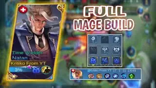 NATAN FULL MAGE BUILD IS BROKEN | NEW META | Must Try This Build ! | MLBB