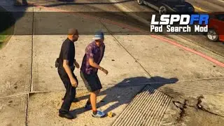 GTA 5 LSPDFR (аддон на обыск пешеходов)