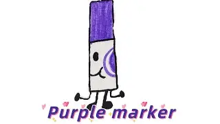How to draw Purple Marker | Find the Markers Roblox #drawing