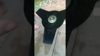 Установка ножа на бензотриммер#бензотриммер#shorts