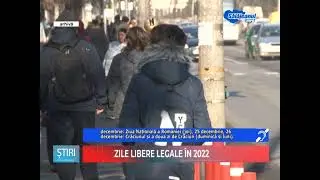 ZILE LIBERE LEGALE IN 2022