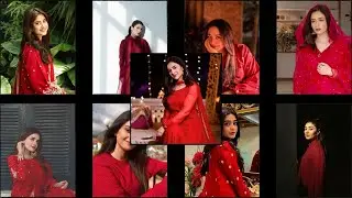 Red dress dpz for girls | dpz whatsapp profile pic | Pakistani actress