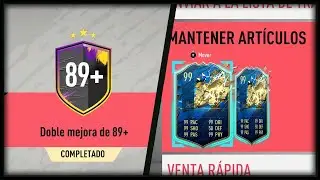 🤔ABRO MEJORA +89 DOBLE Y SALIO ESTO! | FIFA 20