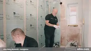 Altro Walls ShowerKit installation video