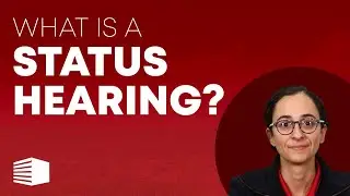Status Hearings In Criminal Cases