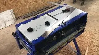 Настройка фуговальной части станка Белмаш СДМП-2200 перевертыш