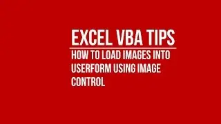 [VBA] How to Load Images into Userform using Image Control