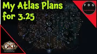My Starter Atlas Tree for Settlers of Kalguur Path of Exile 3.25 [POE]