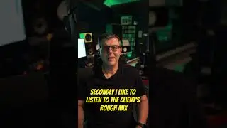 3 things I do before starting a mix
