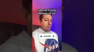 Como Apagar la Luz (Tutorial) #shorts