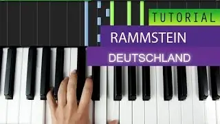 Rammstein - Deutschland - Piano Tutorial - MIDI File Download