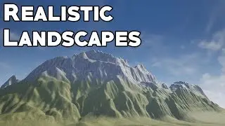 UE4 Tutorial: Realistic Landscapes