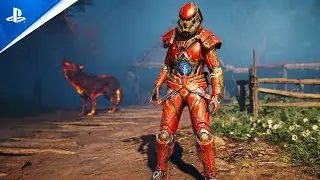 Assassin's Creed Valhalla New Red Iron Man Suite Showcase