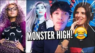 MONSTER HIGH O FILME É MUITO RUIM KKKK - O Filme é uma monstruosidade - SEIJINHO (JOVENS REAGEM)