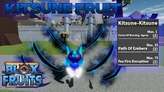 Съел Kitsune в Blox fruit | Roblox