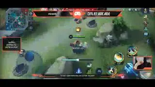 Tonton live saya Mobile Legends: Bang Bang di Omlet Arcade!
