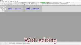 New microphone editing test