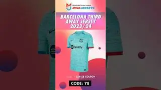 Barcelona Third Away Jersey 2023/24 Unboxing and Review - Minejersey soccer store