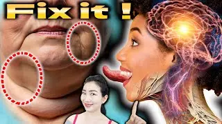 Turning your Tongue 30 Times a Day Prevents Brain Aging, Eliminates Double Chins ＆ Nasolabial Folds