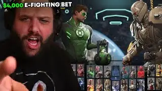 WE DID A $4,000 BET ON INJUSTICE 2 AND THIS HAPPENED...