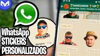 COMO CREAR STICKERS PERSONALIZADOS PARA WHATSAPP - FULL TUTORIAL