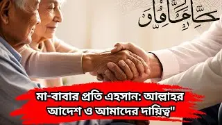 মা-বাবার প্রতি এহসান: আল্লাহর আদেশ ও আমাদের দায়িত্ব! Ma Babar Proti Ehsan, Allahor Adesh!