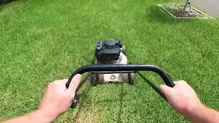 POV Lawn Mowing Satisfying Cut | The BEST LAWN MOWER for Long Grass 🌿 HONDA Engine + MASPORT Body
