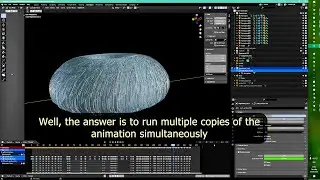 Blender: Smooth detailed 276 frame animation inside 23 frame loop. Why? because Zoetrope...