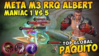 Mythic Point 7k aggresive Gameplay Paquito 1 Combo sKill Maniac Top Global Mobile Legends