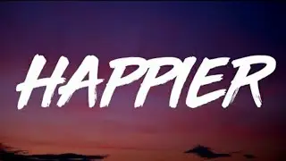 Olivia Rodrigo - happier (Lyrics)