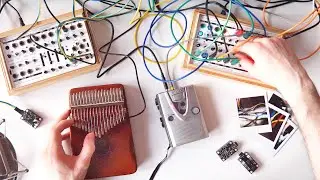 Kalimba, Koma Field Kit FX & Sony Cassette Player | Experimental Chimes