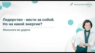 Лидерство – вести за собой. Но на какой энергии?