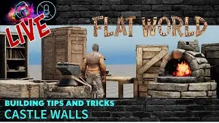 Ark Survival Ascended | Castle Walls & Towers | Building Tips And Tricks