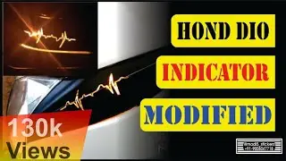 Dio Modified 2019 | life line design on Dio  indicator  | modify stickers