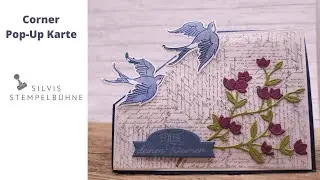 Schwalbenflug / Am Horizont / Neue Horizonte / Corner Pop Up Karte / Stampin' Up!