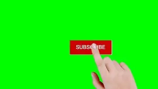 Green screen Subscribe and bell icon intro/no cpyright