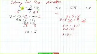 How to Learn Solving for One unknown Variable Grade 9