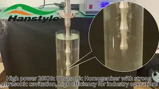Diamond Shape Ultrasonic Horn Industrial 20KHz Ultrasonic Homogenizer