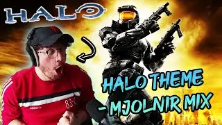THE "HALO 2 THEME - (MJOLNIR MIX)" SENT ME TO SPACE! | REACTION