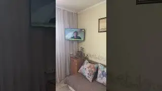 Как повесить телевизор криво на стену - не каждый справится !