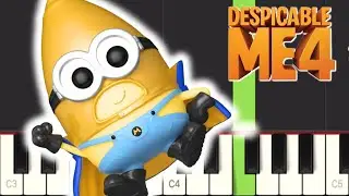 Despicable Me 4 - The Megaminions - EASY Piano Tutorial