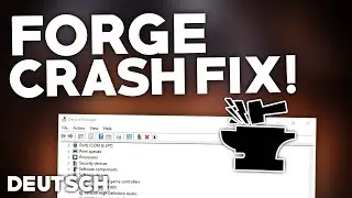 Forge: CRASH/STÜRZT ab BEHEBEN! | Problemlösung | Crash fix Deutsch | 2024