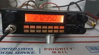 Old School RCI 2950 for eBay auction, channel selector issue, radio only