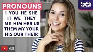 PRONOMES EM INGLÊS | Como usar I, me, my, they, we, us, our...